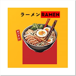 delicious original ramen noodles Posters and Art